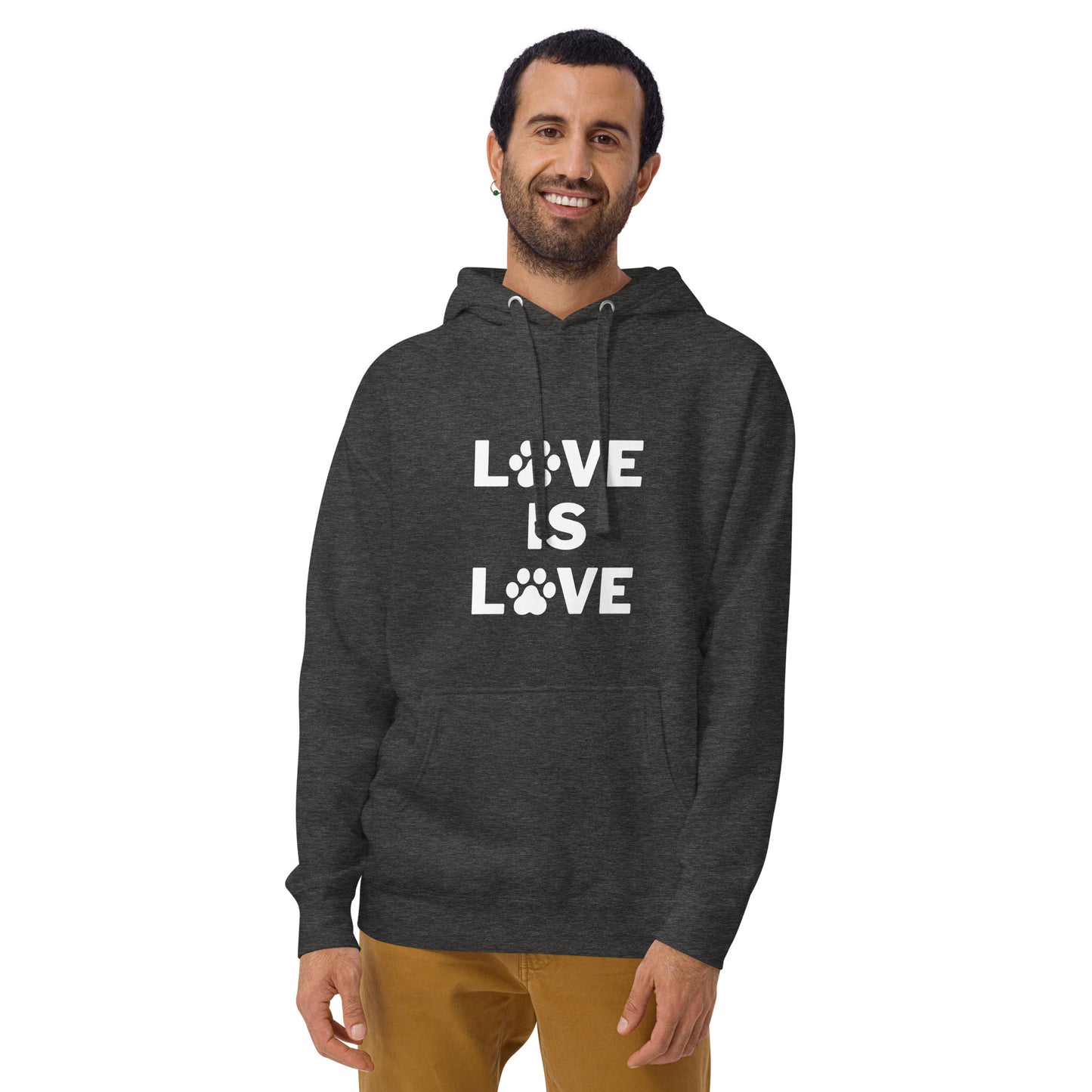 Paw Love is Love Unisex Hoodie