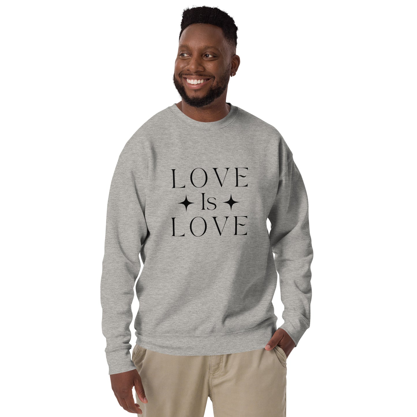 Love Is Love Unisex Premium Sweatshirt