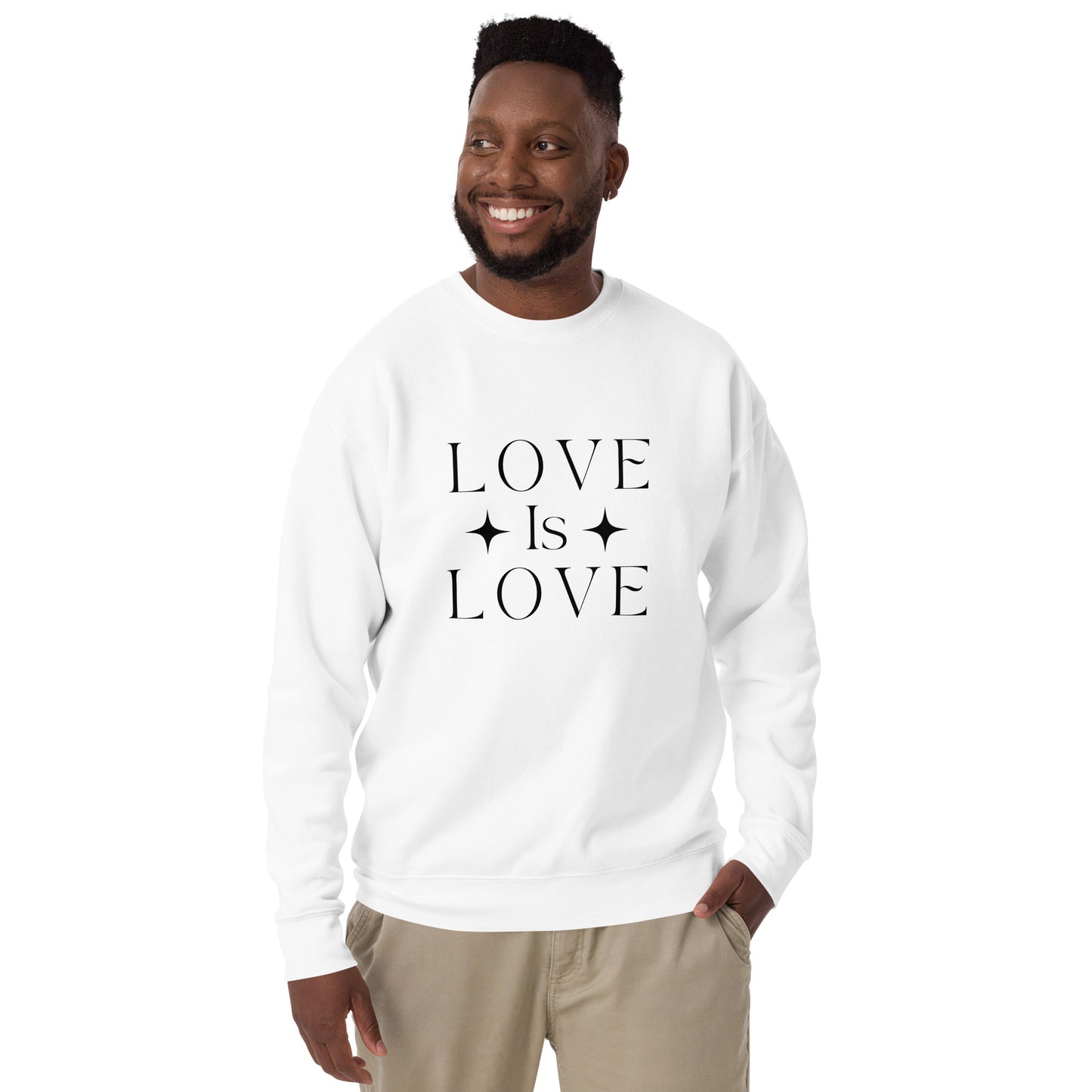 Love Is Love Unisex Premium Sweatshirt