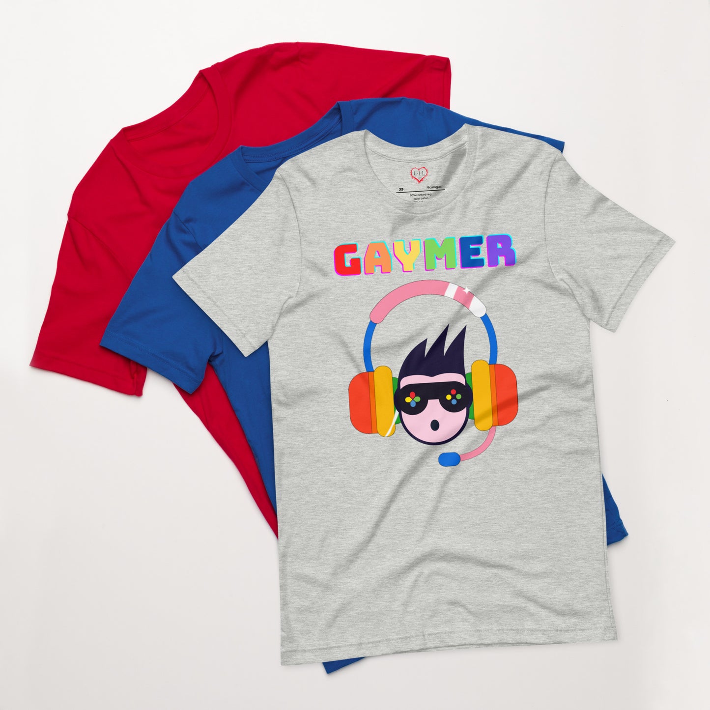 Gaymer Headphones Unisex t-shirt