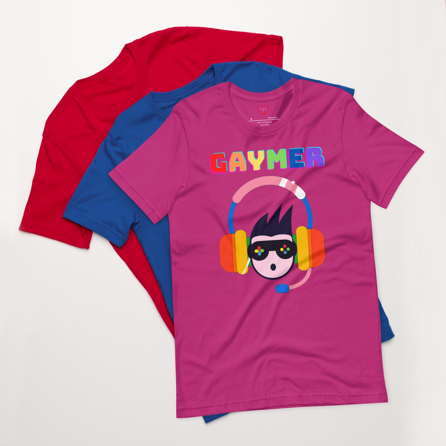 Gaymer Headphones Unisex t-shirt