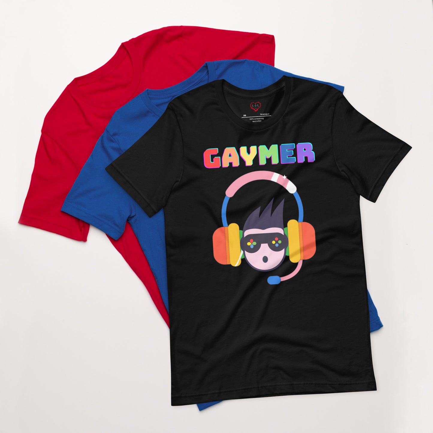 Gaymer Headphones Unisex t-shirt