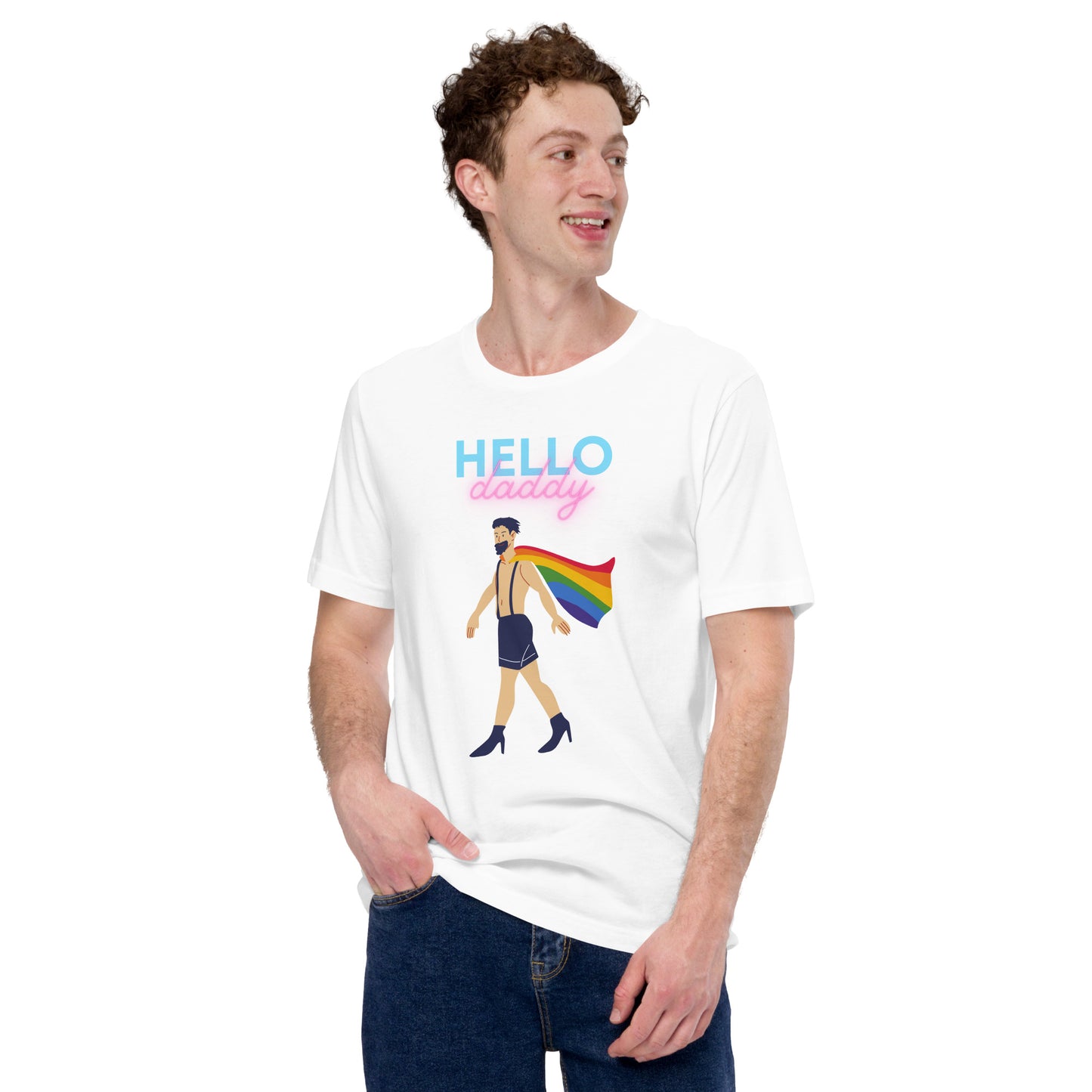 Hello Daddy Unisex t-shirt