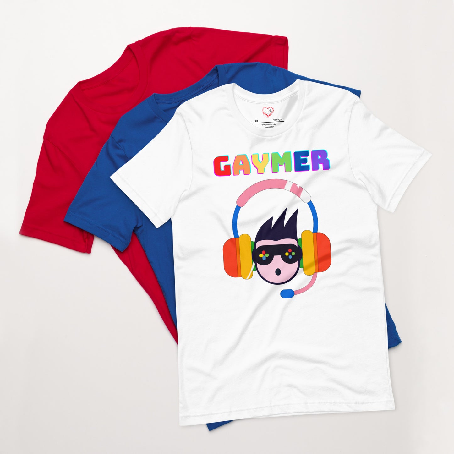 Gaymer Headphones Unisex t-shirt